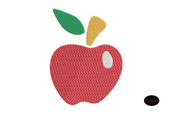 A Fresh Take on Apple Love Embroidery for Real Embroidery Projects