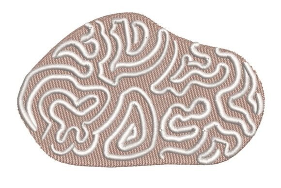 Abstract Brain Coral Embroidery Design Review