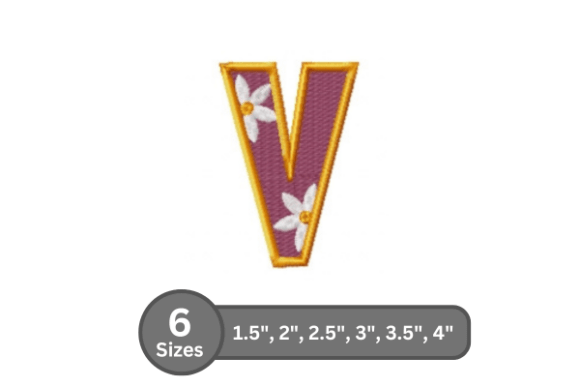 Daisy Joy Alphabet- V: A Designer’s Real-World Review for Embroidery Projects