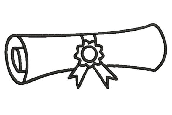 Diploma Outline: A Sophisticated Touch for Graduation and Milestone Gifts