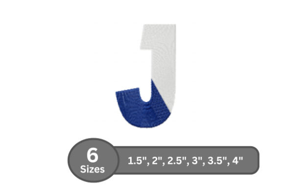 Reviewing Twin Fill Alphabet - J for Personalized Embroidery Gifts
