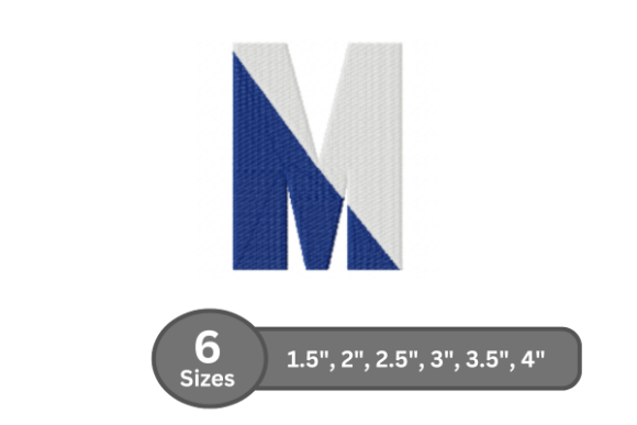 Reviewing Twin Fill Alphabet - M for Personalized Embroidery Gifts