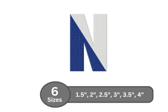 Twin Fill Alphabet - N: A Designer’s Review for Boutique Sweatshirts
