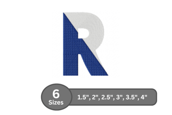 Twin Fill Alphabet - R: A Playful Touch for Craft Fair Standouts